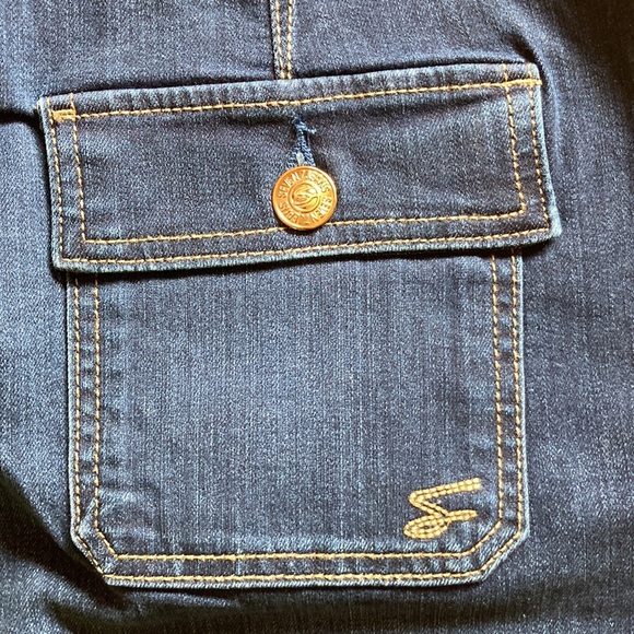 Jean Skirt Seven7 - Picture 3 of 10